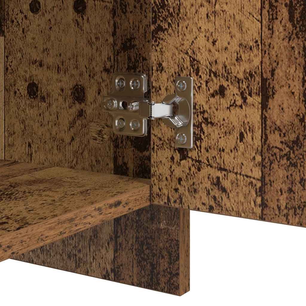 vidaXL Credenza Legno vecchio 70 x 41 x 75 cm Legno multistrato