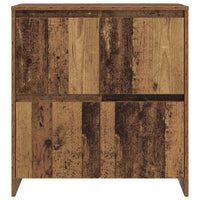 vidaXL Credenza Legno vecchio 70 x 41 x 75 cm Legno multistrato