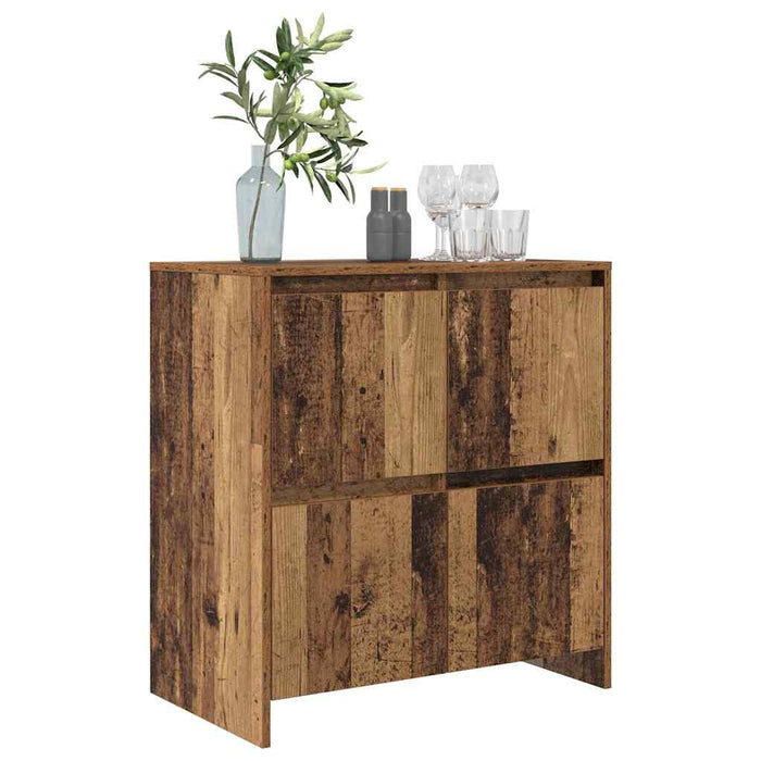 Credenza-Buffet-Armadio da cucina Legno vecchio 70 x 41 x 75 cm Legno multistrato