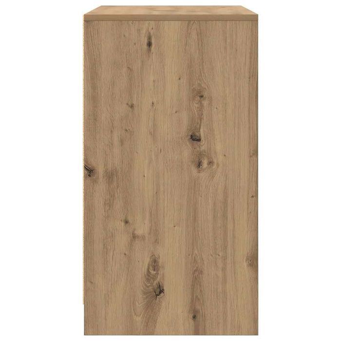 vidaXL Credenza rovere artigianale 70 x 41 x 75 cm Legno multistrato