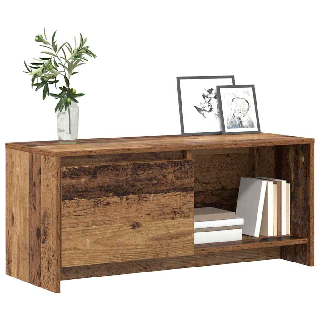 Set mobile TV-Credenza per TV Legno vecchio 90 x 35 x 40 cm Legno multistrato