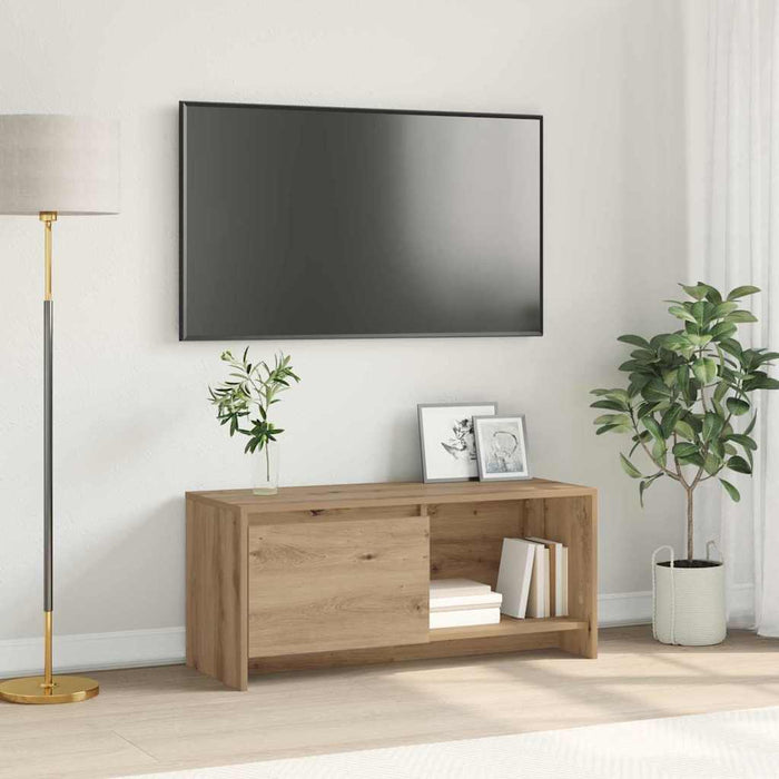 Set mobile TV-Credenza per TV Rovere artigianale 90 x 35 x 40 cm