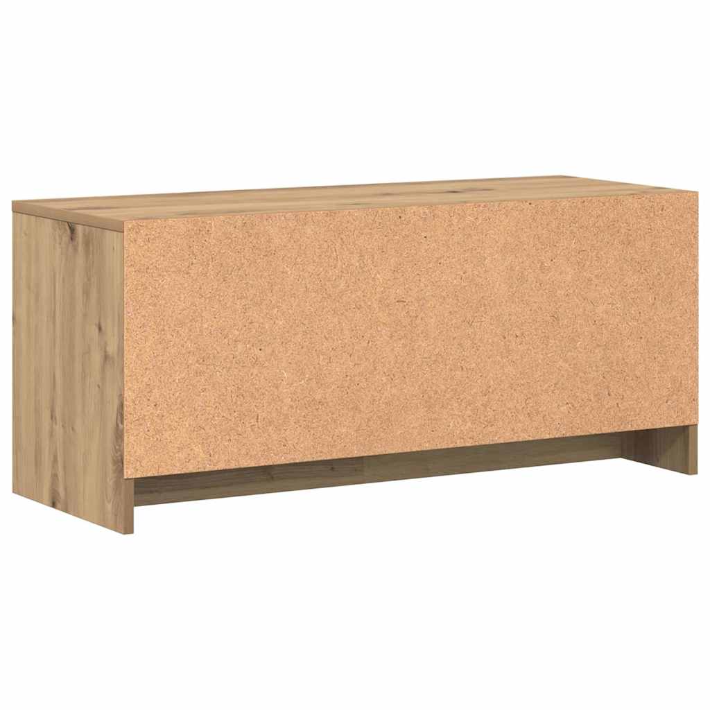 Set mobile TV-Credenza per TV Rovere artigianale 90 x 35 x 40 cm