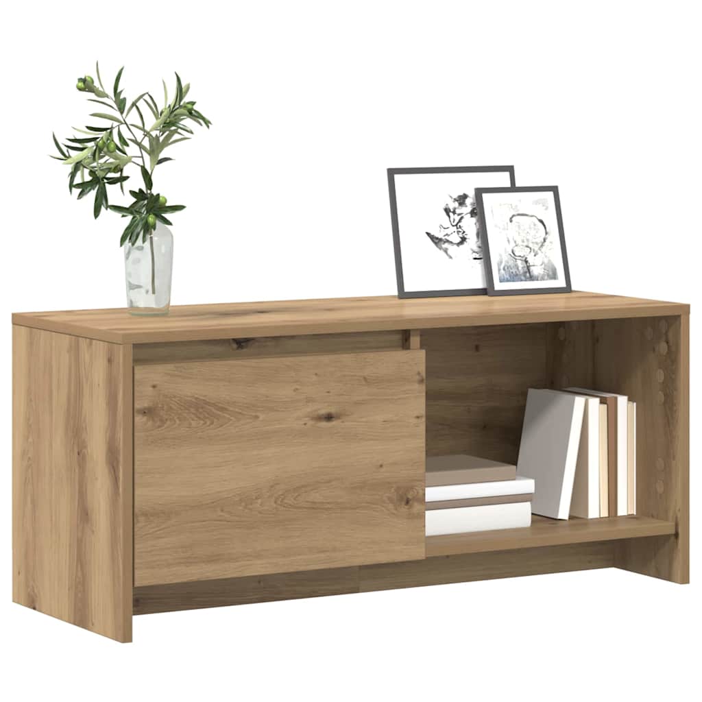 Set mobile TV-Credenza per TV Rovere artigianale 90 x 35 x 40 cm