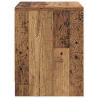 vidaXL Armadio da Notte Legno vecchio 45 x 34 x 44.5 cm