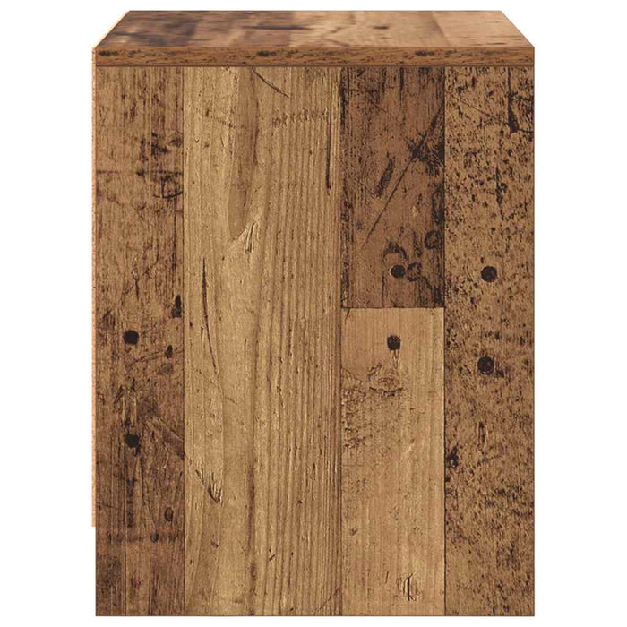 vidaXL Armadio da Notte Legno vecchio 45 x 34 x 44.5 cm