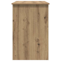 Scrivania rovere artigianale 100 x 50 x 76 cm Legno multistrato 875249