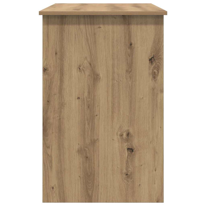 vidaXL Scrivania rovere artigianale 100 x 50 x 76 cm Legno multistrato