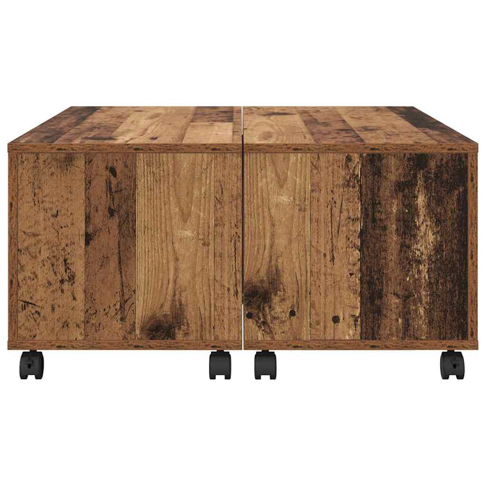 vidaXL Tavolino da salotto Legno Antico 75 x 75 x 38 cm