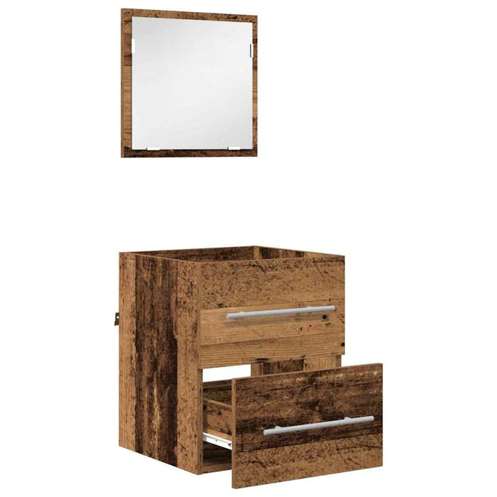 vidaXL Mobile da Bagno 41 x 38.5 x 48 cm Legno multistrato