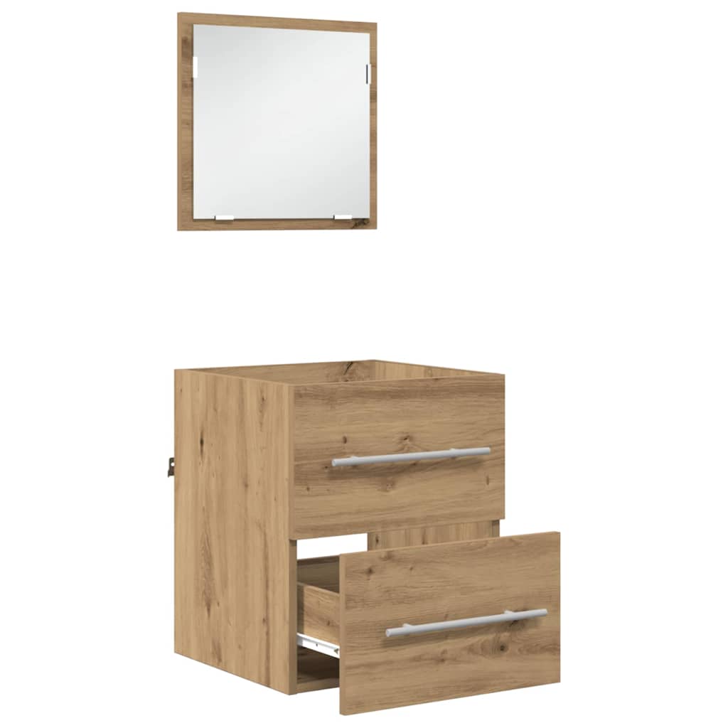 vidaXL Mobile da Bagno 41 x 38.5 x 48 cm Legno multistrato