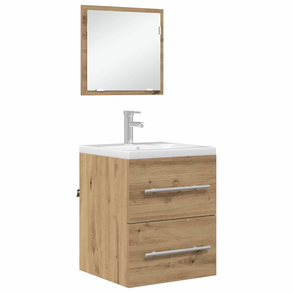 vidaXL Mobile da Bagno 41 x 38.5 x 48 cm Legno multistrato
