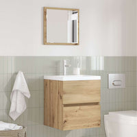 Armadio per il bagno  Rovere artigianale MDF Medio Contenitore 875701