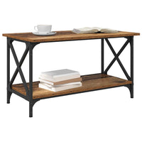 vidaXL Tavolino da salotto Legno vecchio 80 x 45 x 45.5 cm