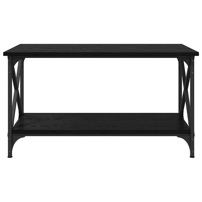 Tavolino da salotto Rovere nero 80 x 45 x 45.5 cm 875733