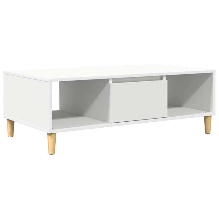 vidaXL Tavolino da salotto Bianco 102 x 55 x 35 cm