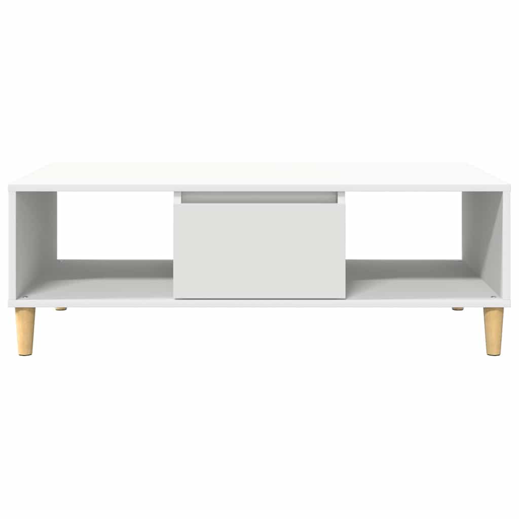 vidaXL Tavolino da salotto Bianco 102 x 55 x 35 cm