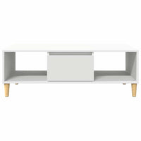 vidaXL Tavolino da salotto Bianco 102 x 55 x 35 cm