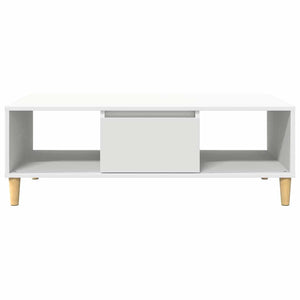 vidaXL Tavolino da salotto Bianco 102 x 55 x 35 cm