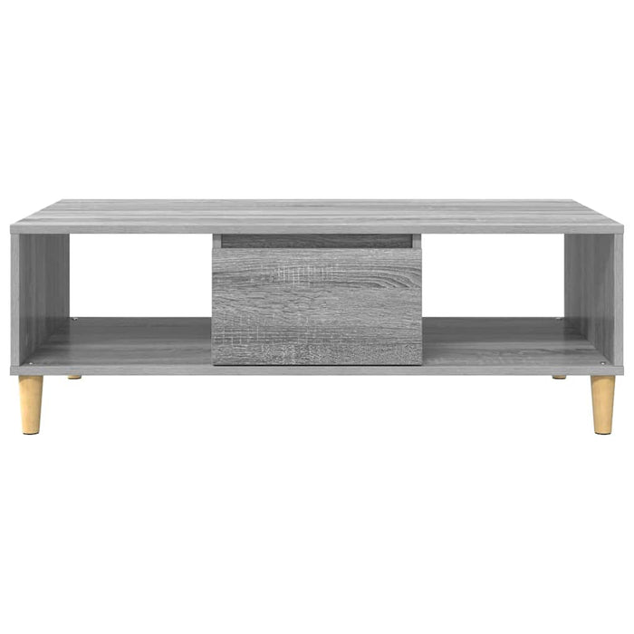 vidaXL Tavolino da salotto Grigio sonoma 103.5 x 60 x 35 cm