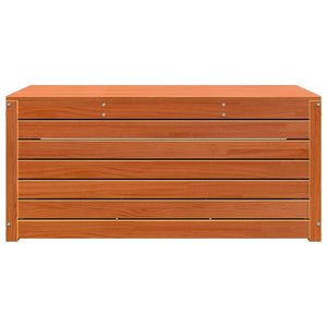 Scatola di Stoccaggio per Giardino Cera marrone 865398