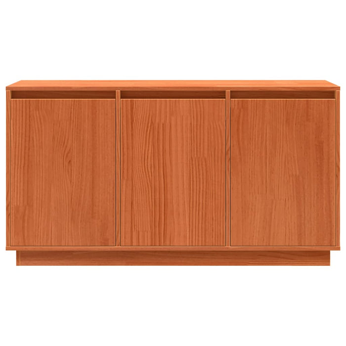 vidaXL Credenza Marrone 111 x 34 x 60 cm Legno massello di pino