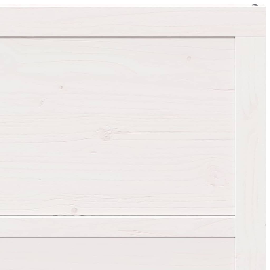 Porta a Fattoria Bianco 90 x 208 cm Legno massello di pino 870408