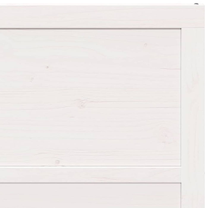 Porta a Fattoria Bianco 90 x 208 cm Legno massello di pino 870408