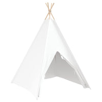 Tenda Teepee Bianco 120 x 120 x 150 cm Tessuto e Plastica 3385872