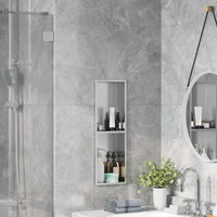 Nicchia per doccia Argento 60 x 20 x 9.5 cm 42012665