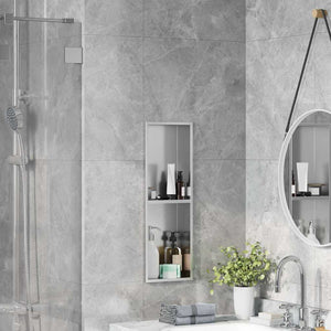 Nicchia per doccia Argento 60 x 20 x 9.5 cm 42012665