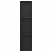 vidaXL Nicchia per doccia Nero 90 x 20 x 9.5 cm Acciaio inossidabile
