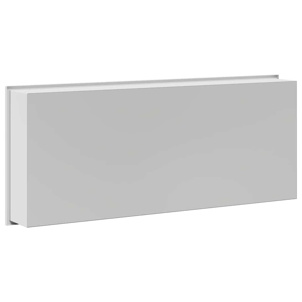 Nicchia per doccia Bianco 75 x 30 x 9.5 cm Acciaio inossidabile 42012673