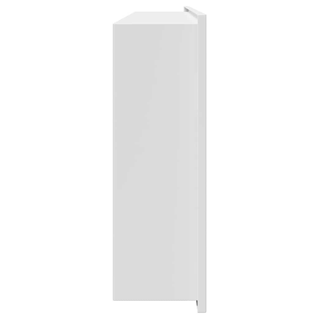 Nicchia per doccia Bianco 75 x 30 x 9.5 cm Acciaio inossidabile 42012673
