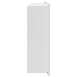 Nicchia per doccia Bianco 75 x 30 x 9.5 cm Acciaio inossidabile 42012673