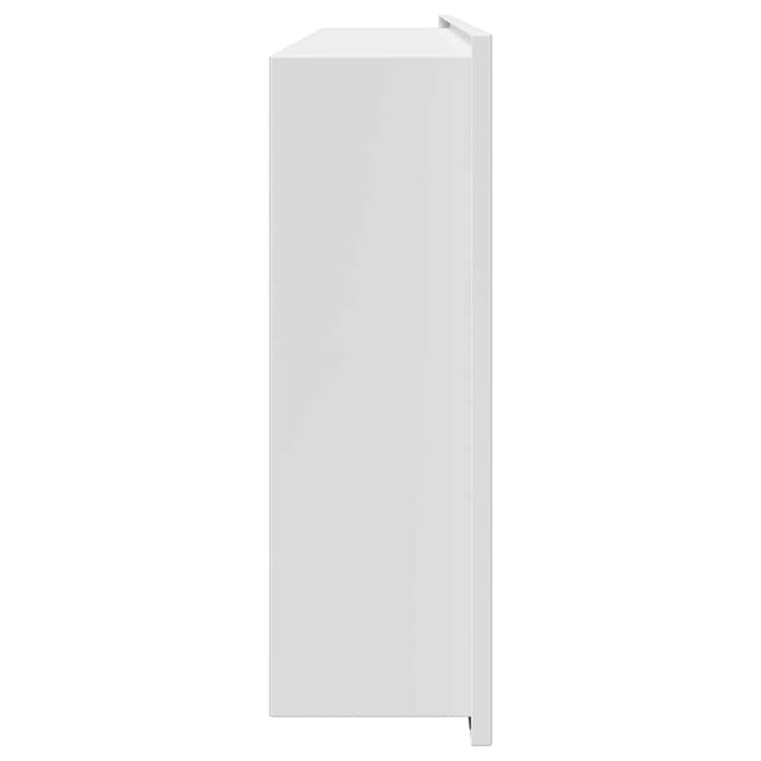 Nicchia per doccia Bianco 75 x 30 x 9.5 cm Acciaio inossidabile 42012673