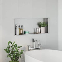 Nicchia per doccia Argento 75 x 30 x 9.5 cm 42012674