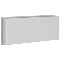 vidaXL Nicchia per doccia Argento 75 x 30 x 9.5 cm