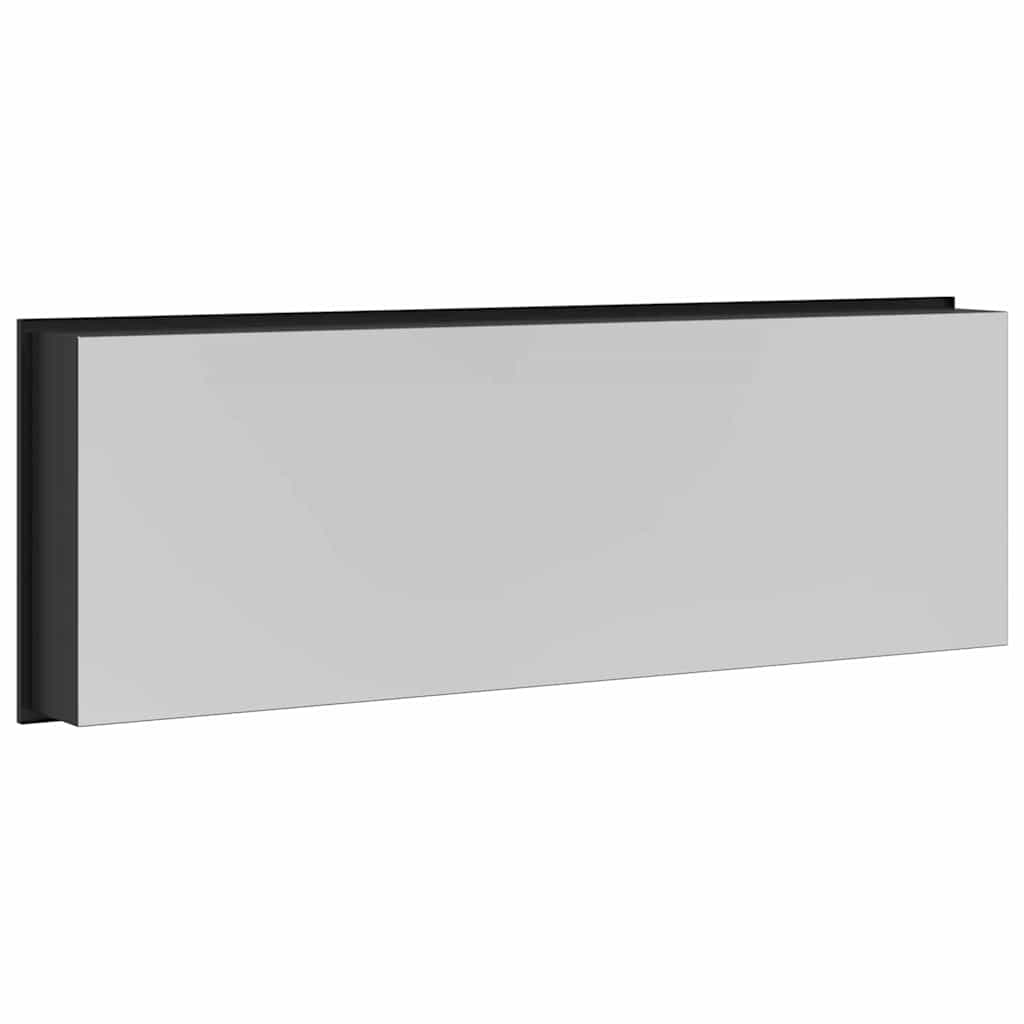 Nicchia per doccia Nero 90 x 30 x 9.5 cm Acciaio inossidabile 42012675