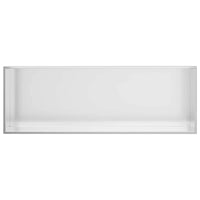vidaXL Nicchia per doccia Argento 90 x 30 x 9.5 cm