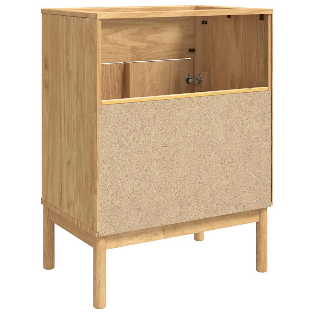 Armadio per Lavabo da Bagno FLORO Cera marrone 60 x 40 x 80 cm 42011241