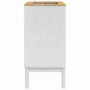 Armadio per Lavabo da Bagno FLORO Bianco 60 x 40 x 80 cm 42011242