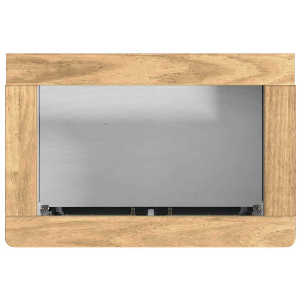 Armadio per Lavabo da Bagno FLORO Bianco 60 x 40 x 80 cm 42011242