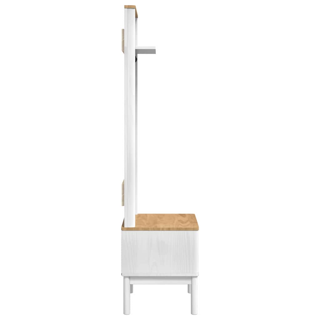 Armadio per corridoio FLORO Bianco 50 x 40 x 158 cm 42011246