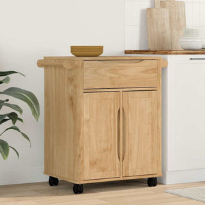 Carrello da Cucina Marrone cerato 72,5 x 45 x 80 cm 42011249
