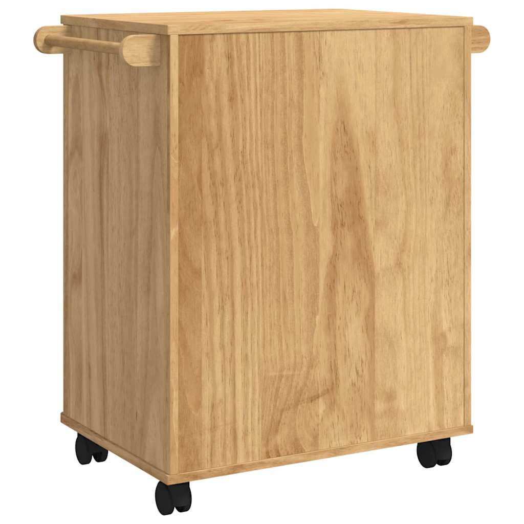 Carrello da Cucina Marrone cerato 72,5 x 45 x 80 cm 42011249