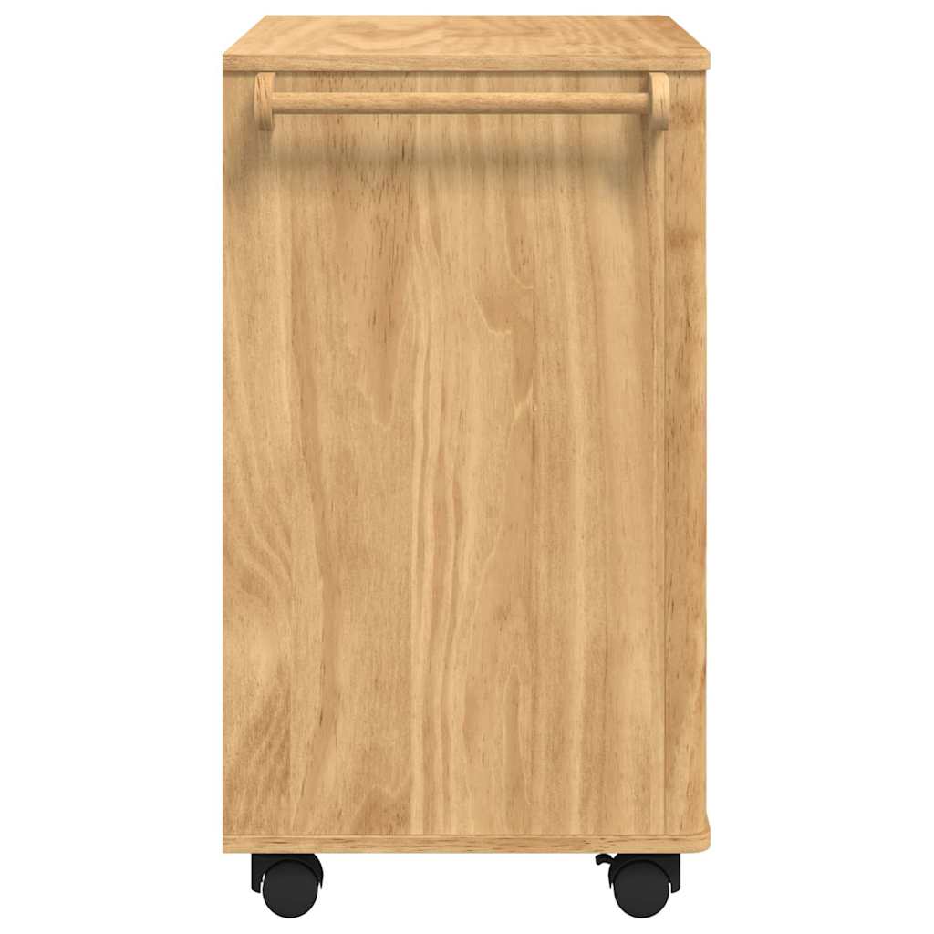 Carrello da Cucina Marrone cerato 72,5 x 45 x 80 cm 42011249