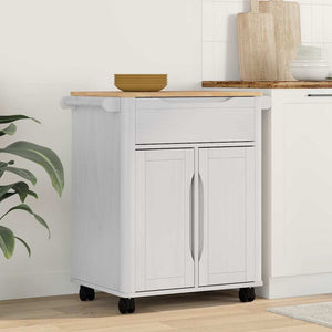 Carrello da Cucina Bianco 72,5 x 45 x 80 cm 42011250