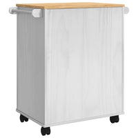 Carrello da Cucina Bianco 72,5 x 45 x 80 cm 42011250