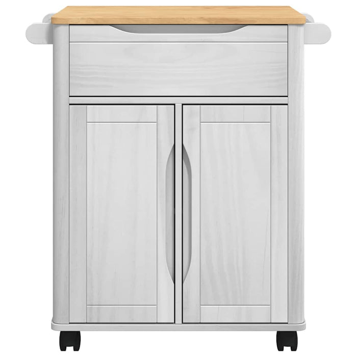Carrello da Cucina Bianco 72,5 x 45 x 80 cm 42011250